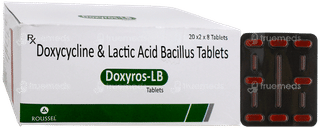 Doxyros Lb 100Mg/100M Tablet 8