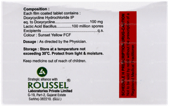 Doxyros Lb 100Mg/100M Tablet 8