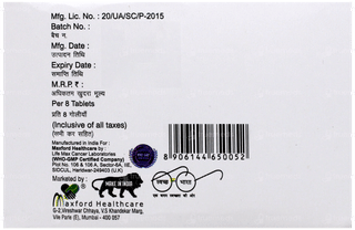 Doxyros Lb 100Mg/100M Tablet 8