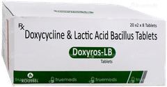 Doxyros Lb 100Mg/100M Tablet 8