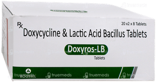 Doxyros Lb 100Mg/100M Tablet 8