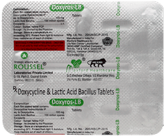 Doxyros Lb 100Mg/100M Tablet 8