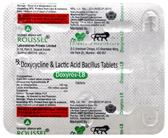 Doxyros Lb 100mg/100m Tablet 8