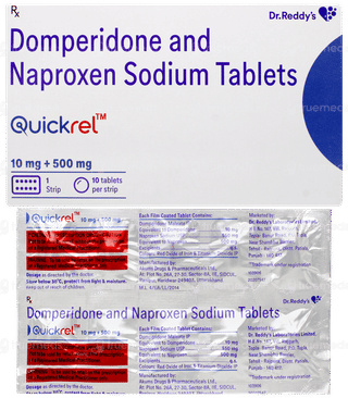 Quickrel 10mg/500mg Tablet 10
