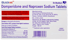 Quickrel 10mg/500mg Tablet 10