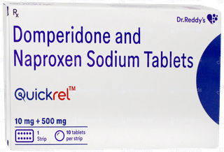 Quickrel 10mg/500mg Tablet 10