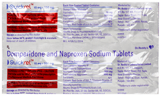 Quickrel 10mg/500mg Tablet 10