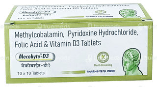 Mecobyte D3 Tablet 10