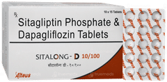 Sitalong D 10/100 Tablet 15 Sitalong D 10/100 Tablet 15