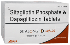 Sitalong D 10/100 Tablet 15 Sitalong D 10/100 Tablet 15