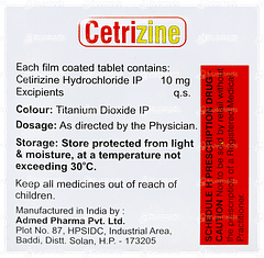 Cetrizine Tablet 10