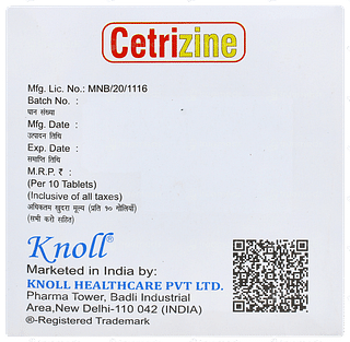 Cetrizine Tablet 10