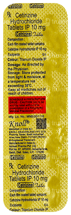 Cetrizine Tablet 10