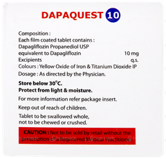 Dapaquest 10 Tablet 10