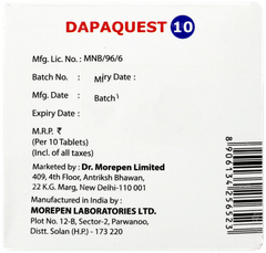 Dapaquest 10 Tablet 10