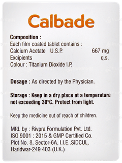 Calbade Tablet 10