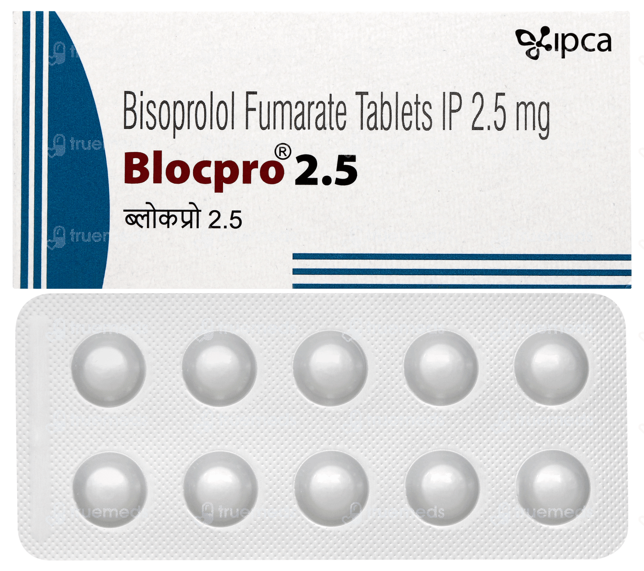 Blocpro 25 Tablets 10 - Uses, Side Effects, Dosage, Price | Truemeds