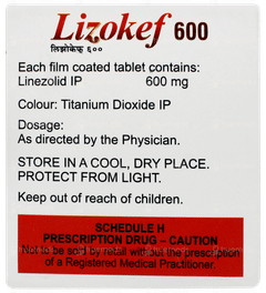 Lizokef 600 Tablet 10