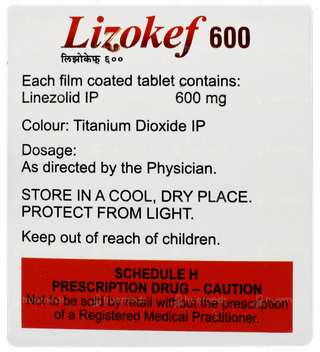 Lizokef 600 Tablet 10