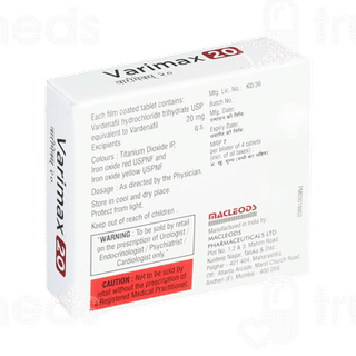 Varimax 20 Tablets 4