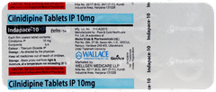 Indapace 10 Tablet 10 Indapace 10 Tablet 10