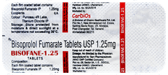 Bisofane 1.25 Tablet 10 Bisofane 1.25 Tablet 10