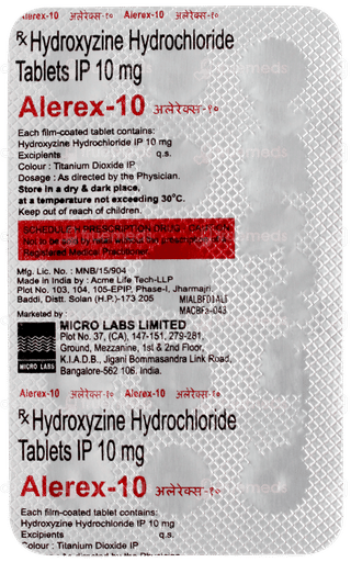 Alerex 10 Tablet 15