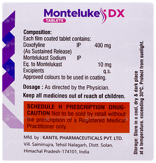 Monteluke Dx Tablet 10