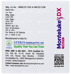 Monteluke Dx Tablet 10