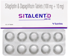 Sitalent D Tablet 10