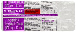 Sitalent D Tablet 10
