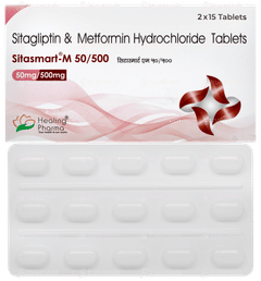 Sitasmart M 50/500 Tablet 15 Sitasmart M 50/500 Tablet 15