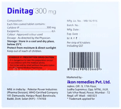 Dinitag 300mg Tablet 6