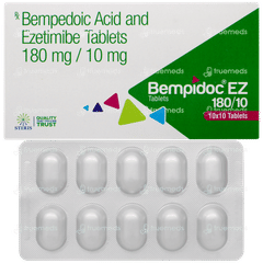 Bempidoc Ez 180/10 Tablet 10 Bempidoc Ez 180/10 Tablet 10