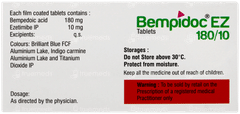 Bempidoc Ez 180/10 Tablet 10 Bempidoc Ez 180/10 Tablet 10