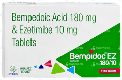 Bempidoc Ez 180/10 Tablet 10 Bempidoc Ez 180/10 Tablet 10