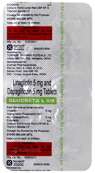 Glucreta L 5/5 Tablet 10