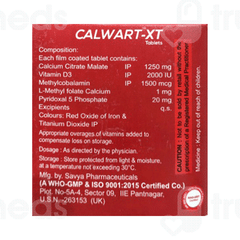 Calwart Xt Tablet 15