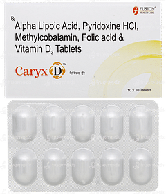 Caryx D Tablet 10