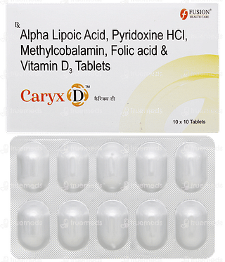Caryx D Tablet 10