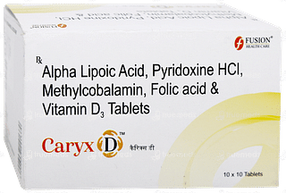 Caryx D Tablet 10