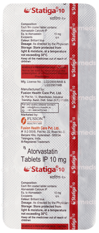 Statiga 10 Tablet 10