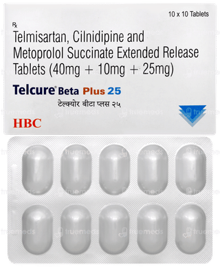 Telcure Beta Plus 25 Tablet 10