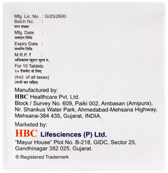 Telcure Beta Plus 25 Tablet 10