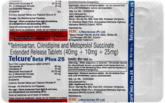 Telcure Beta Plus 25 Tablet 10
