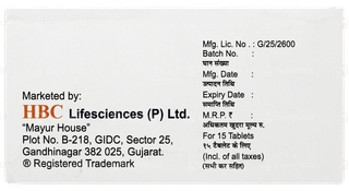 Olcure Trio 40 Tablet 15