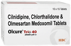 Olcure Trio 40 Tablet 15