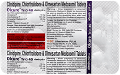 Olcure Trio 40 Tablet 15