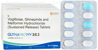 Glynamic Mv 3/0.3 Tablet 10