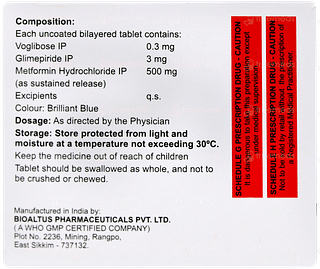 Glynamic Mv 3/0.3 Tablet 10